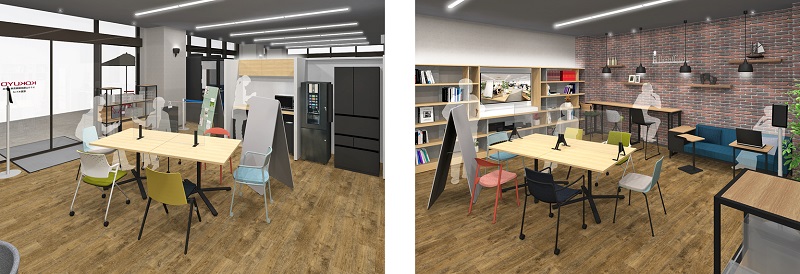 オフィス家具を体験