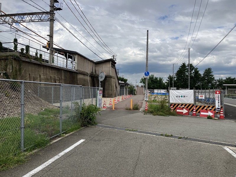 自転車の駐輪場(仮)